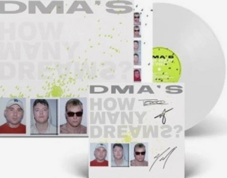 DMA's How Many Dreams? LP Album vinyl record Limited edition white 2023 white sl