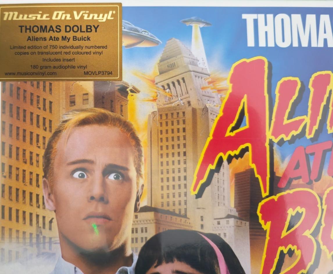 Thomas Dolby Aliens Ate My Buick LP Album vinyl record red numbered 2026 reissue