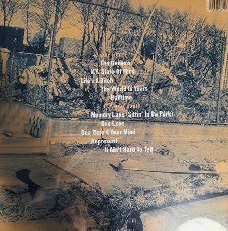 Nas Illmatic LP Album vinyl record limited clear remastered reissue on Columbia