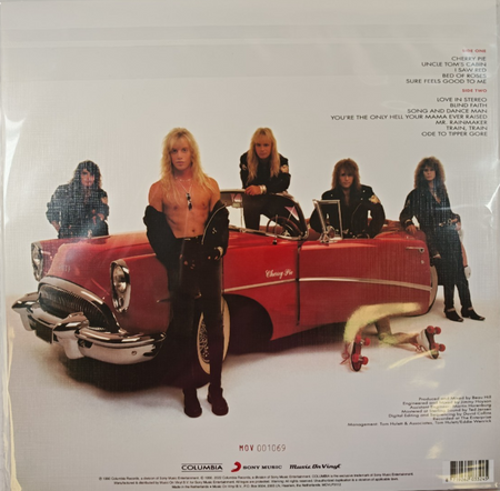 Warrant Cherry Pie LP Album vinyl record limited numbered Yellow 180g remastered