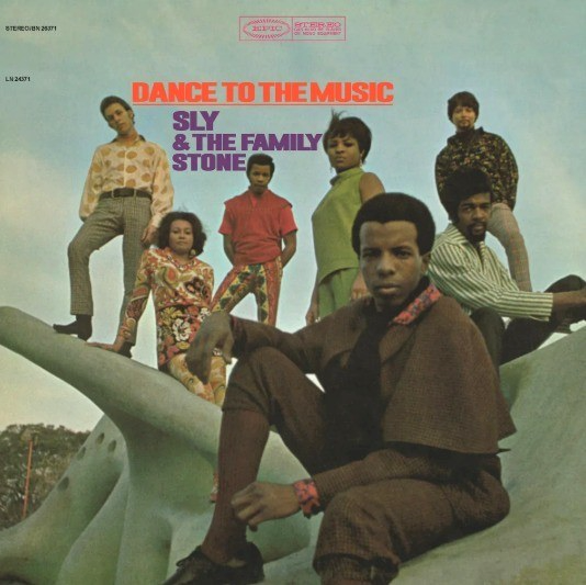 Sly & The Family Stone Dance To The Music LP Album Vinyl record 1999 remastered