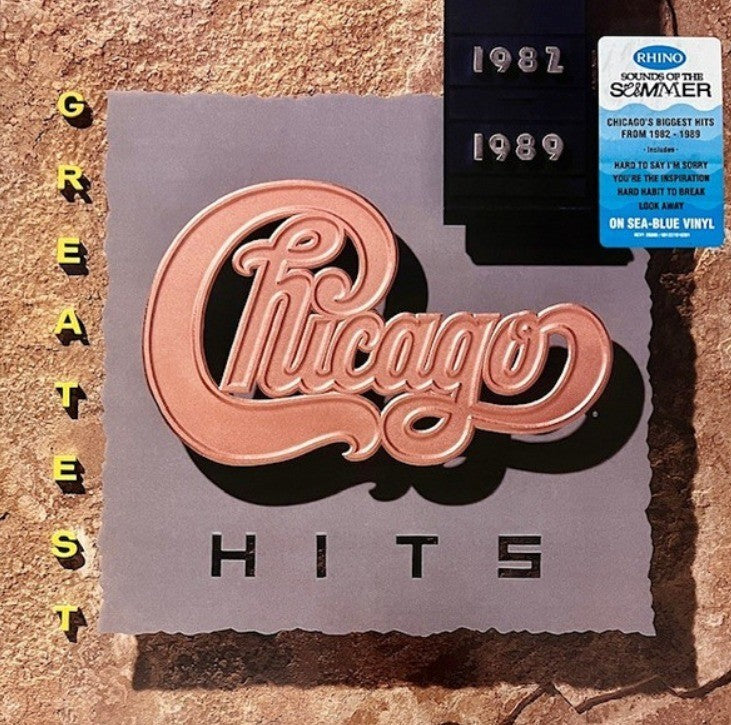 Chicago Greatest Hits 1982-1989 LP Album vinyl record limited blue compilatin