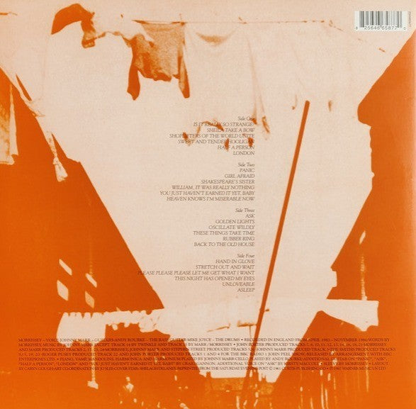 The Smiths Louder Than Bombs  LP album vinyl record compilation reissue 180gram