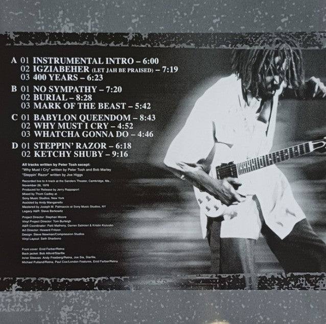 Peter Tosh Live & Dangerous: Boston 1976 LP album vinyl record RSD 2023 Yellow