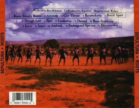 Sepultura – Roots CD Album 1996 Thrash on Roadrunner Records
