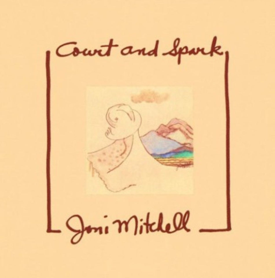 Joni Mitchell  Court And Spark LP Album vinyl record reissue 180g Gatefold