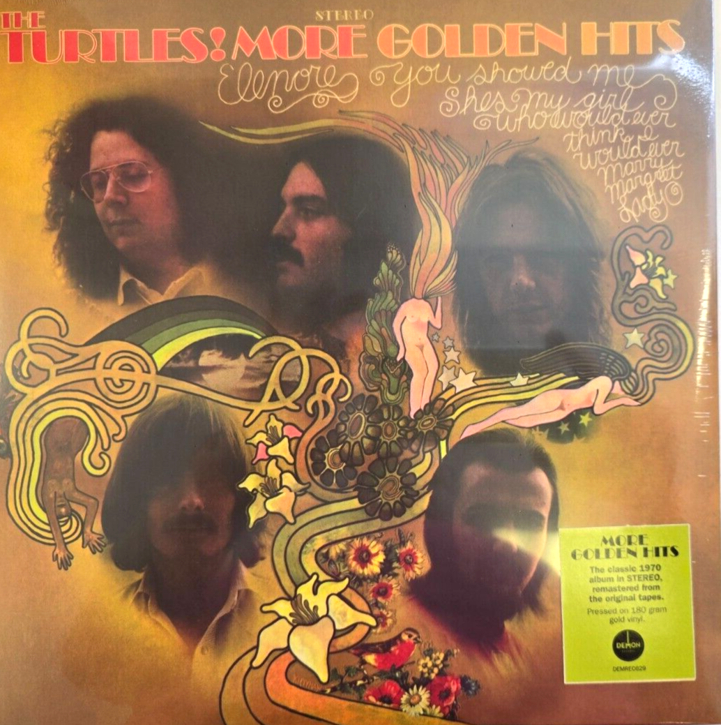 The Turtles! More Golden Hits LP Album vinyl record reissue 180g limited gold