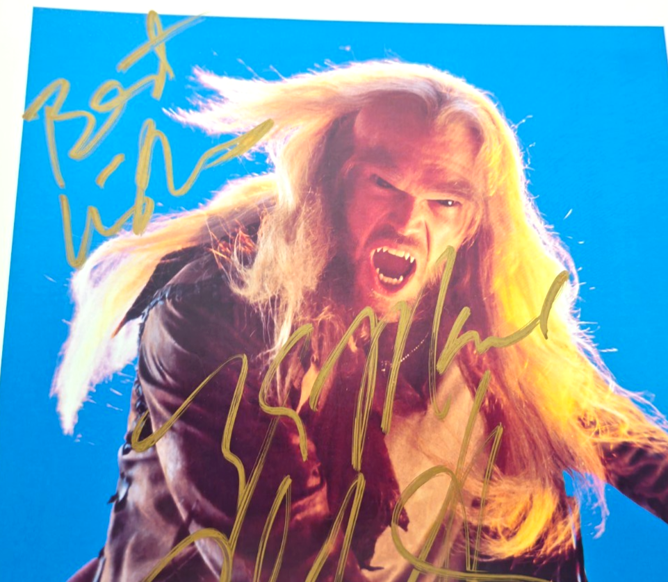 Tyler Mane as Sabertooth Hand Signed Photo autograph Size A4 with Cert