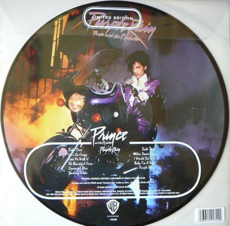 Prince And The Revolution Purple Rain LP Album vinyl record 2017 picture disc