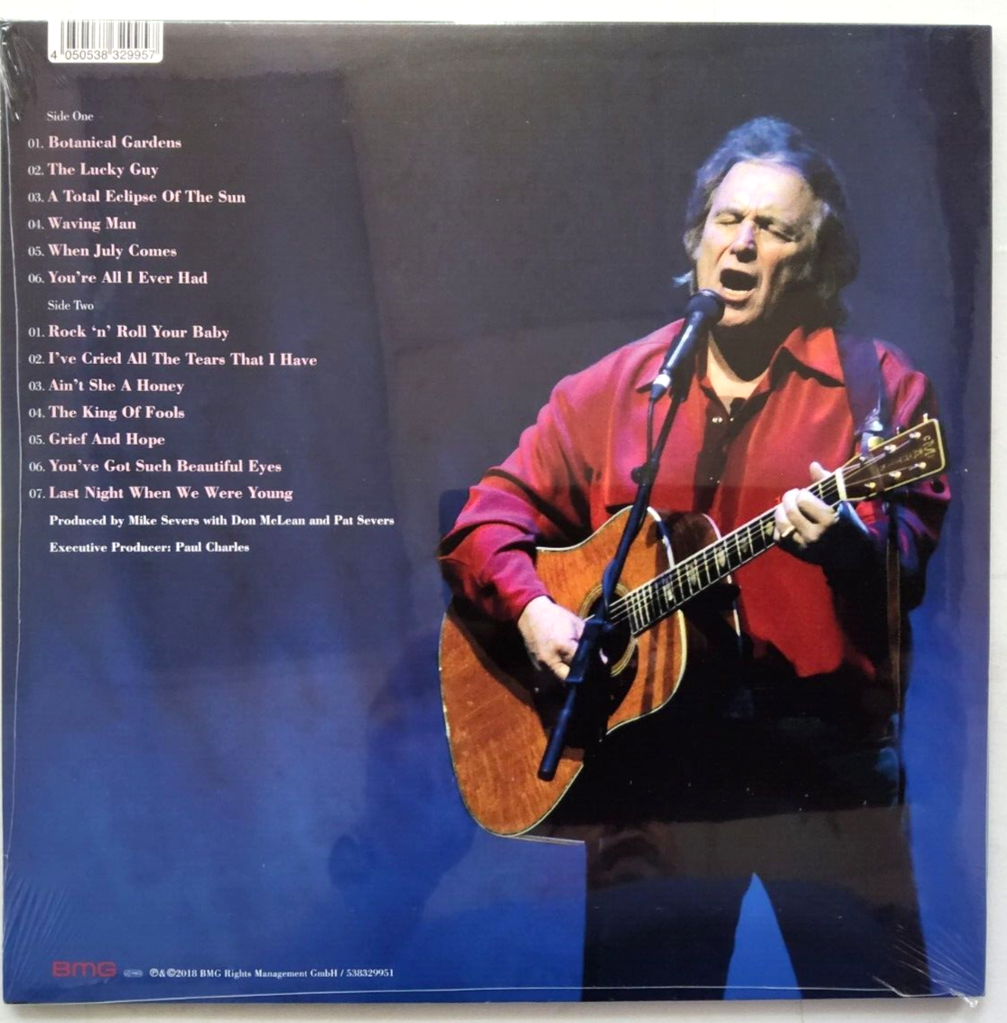 Don McLean - Botanical Gardens 2018 LP Album vinyl record with bundled CD Mint