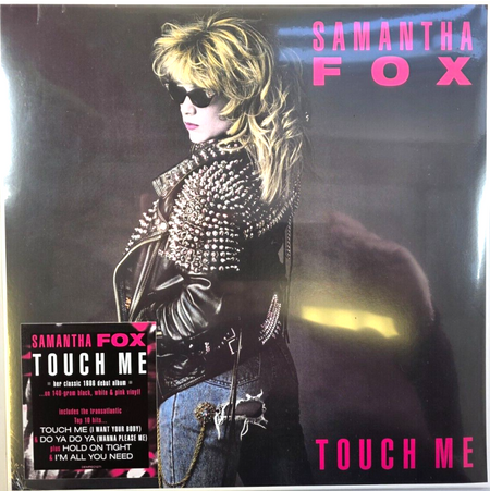 Samantha Fox Touch Me LP Album vinyl record Limited splatter 2025