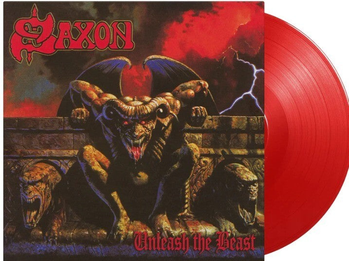 SAXON Unleash The Beast LP Album vinyl record limited Red numbered 180gram 2025