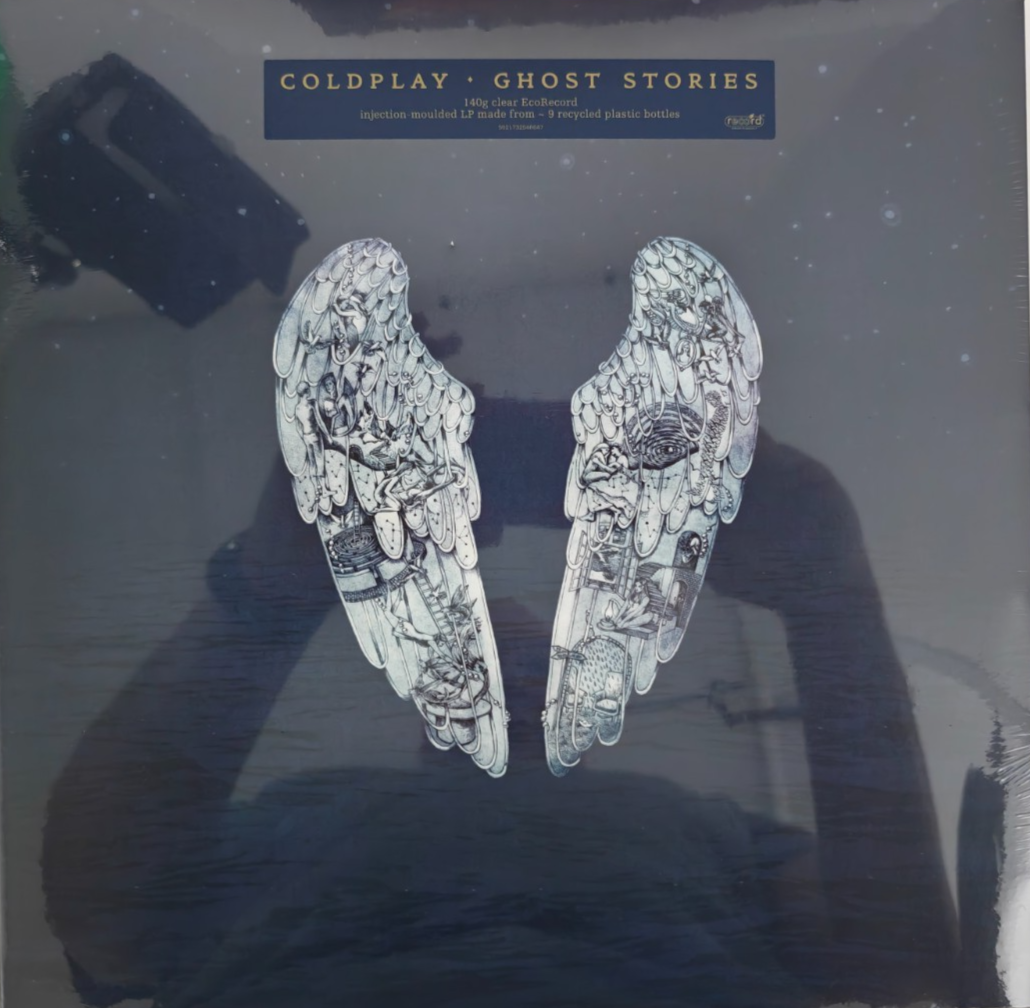 Coldplay Ghost Stories LP Album Vinyl Record clear 2025 on Parlophone reissue