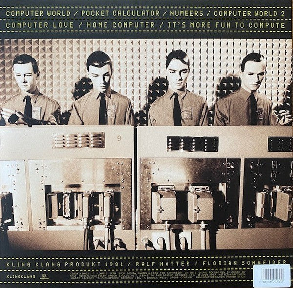 Kraftwerk Computer World LP Album vinyl record 2020 remastered reissue limited