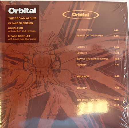 Orbital Orbital CD Album 2025 Expanded reissue compilation in digipak techno
