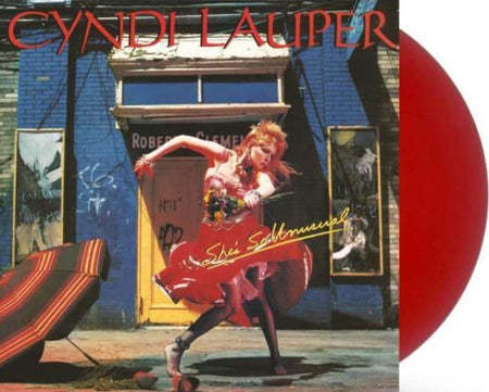 Cyndi Lauper She's So Unusual LP Album vinyl record Limited Red 2020 reissue