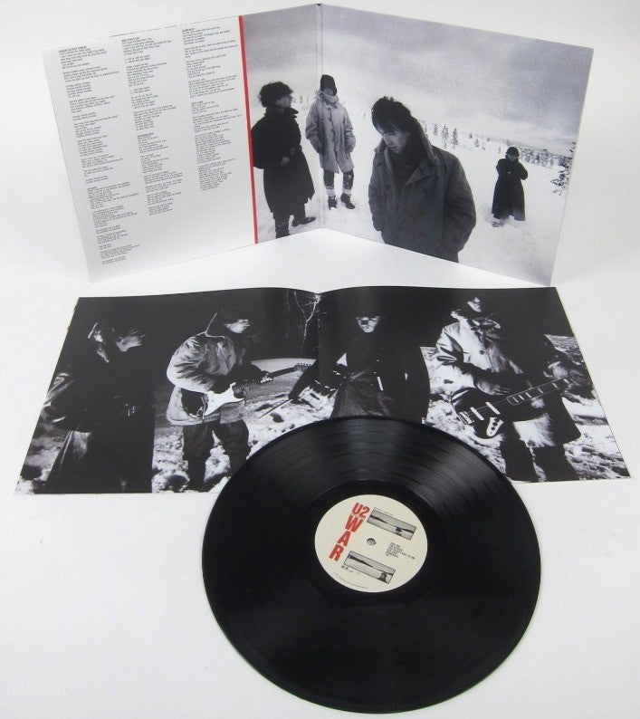 U2 War LP Album vinyl record Remastered reissue 2008 on Mercury in Gatefold