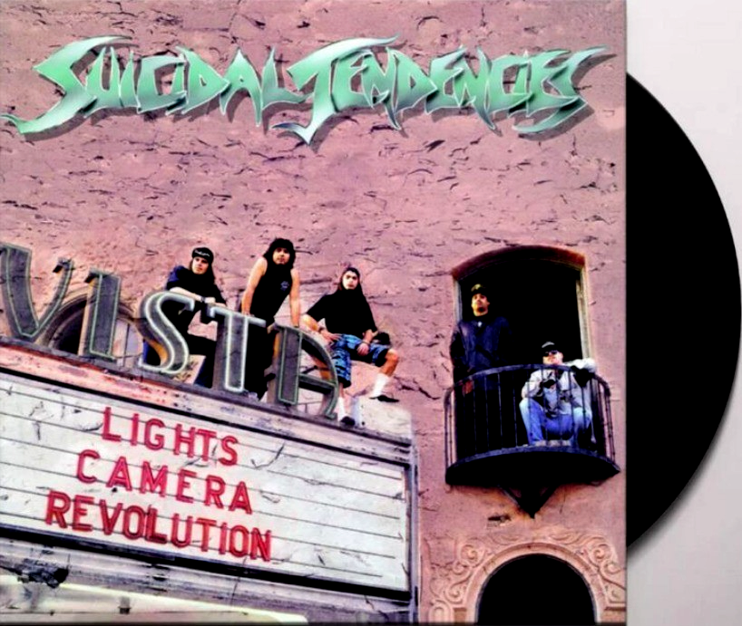 Suicidal Tendencies Lights Camera Revolution LP Album vinyl record 2022 on Sony