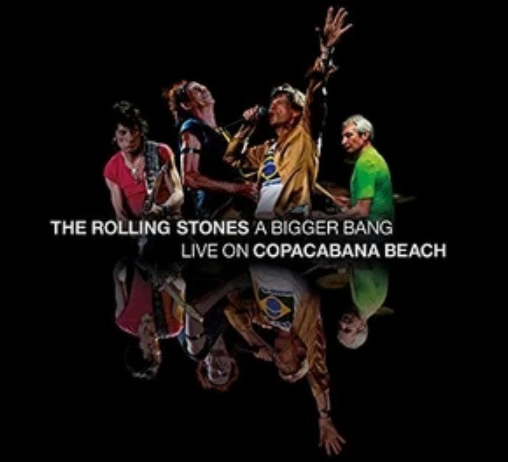 Rolling Stones  A Bigger Bang (Live On Copacabana Beach) CD & DVD on Universal