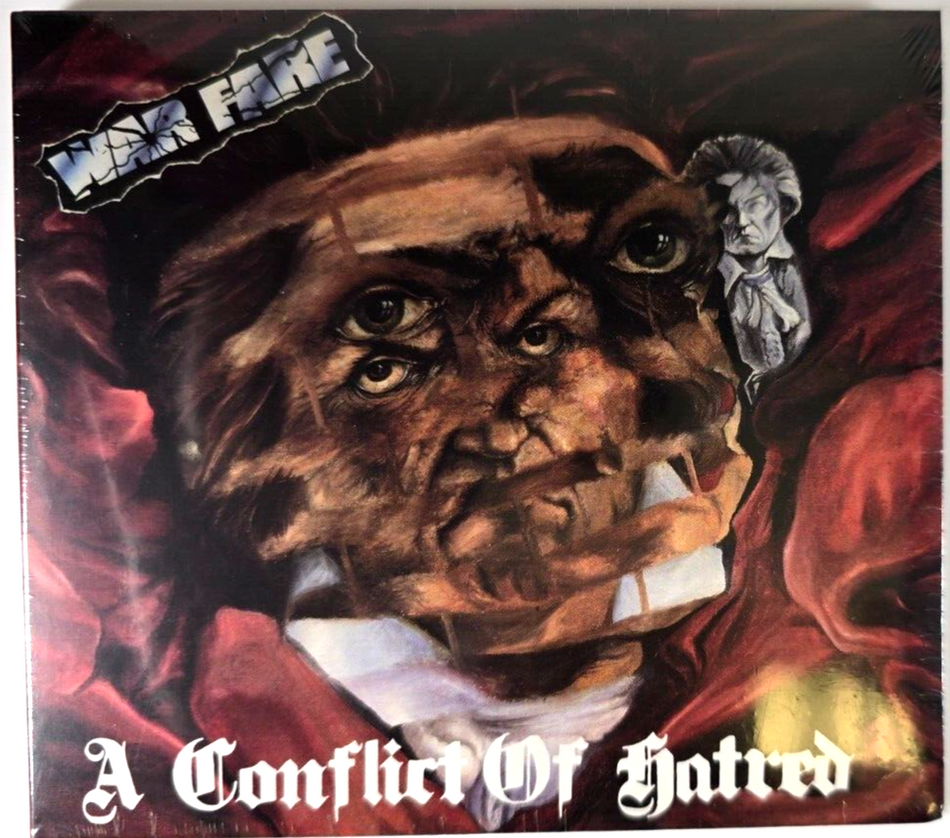 Warfare A Conflict Of Hatred CD album 2018 remastered reissue in digipak Thrash