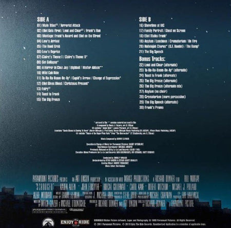 Danny Elfman – Scrooged OST LP Album vinyl record limited Yuletide Blend 2025