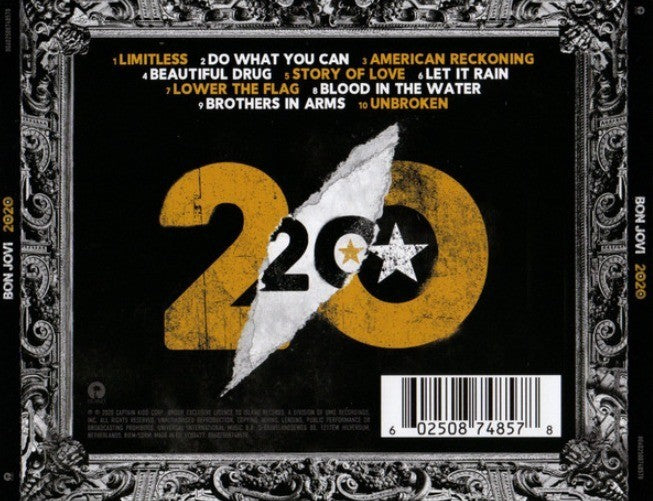 Bon Jovi – 2020 CD Album 2020 on Island
