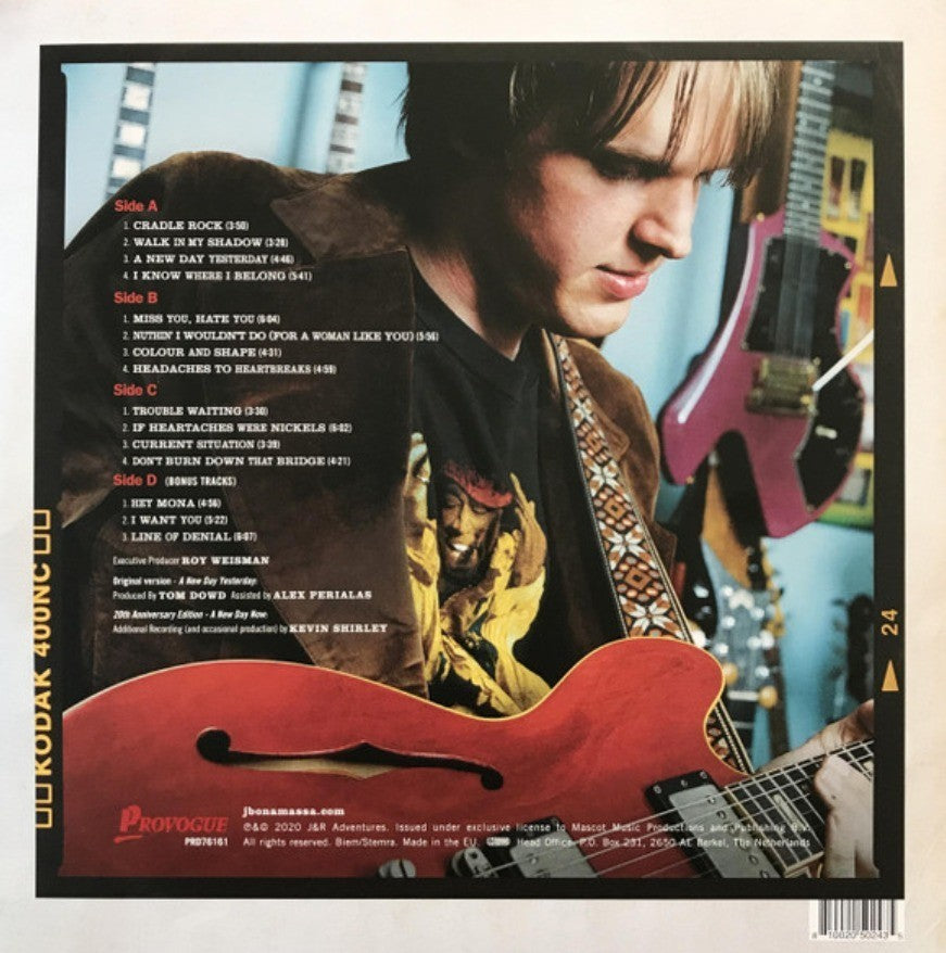 Joe Bonamassa A New Day Now - 20th Anniversary Edition LP Album Vinyl Record