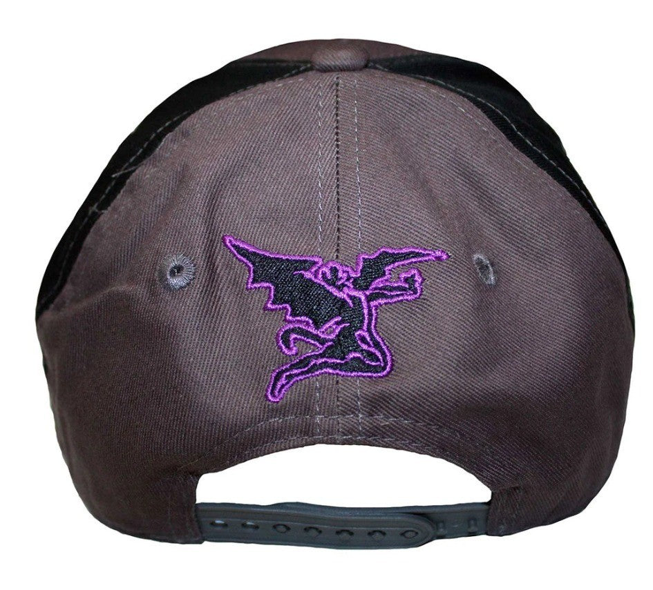 Black Sabbath – Unisex Baseball Cap: Wavy Logo (Black & Charcoal Grey) (2‑Tone)