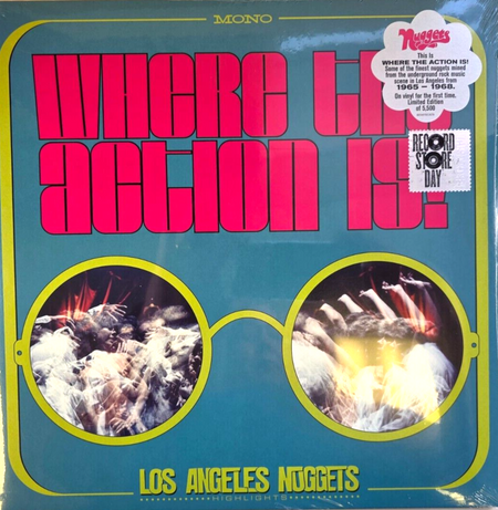 Where The Action Is! Los Angeles Nuggets LP Album vinyl record RSD 2019 Gold