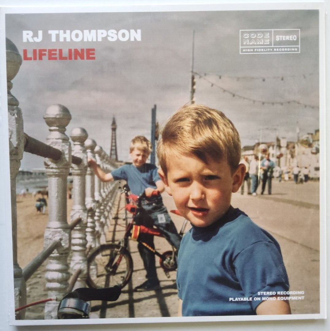 Lifeline by RJ Thompson 2021 limited edition blue LP Album vinyl record MINT