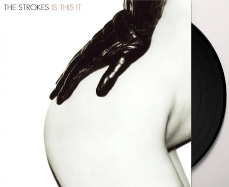 The Strokes Is This It LP Album vinyl record 2020 reissue white sleeve edition