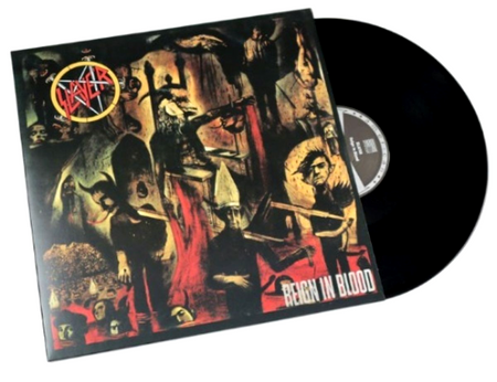 SlayerReign In Blood LP Album vinyl record remastered 2024 reissue on Amercian