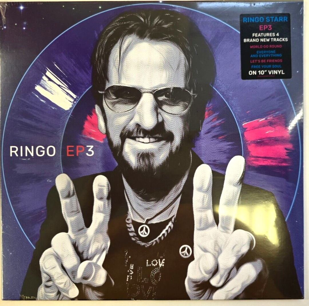 Ringo Starr EP3 10" vinyl record 4 new tracks US import 2022 on UMe pop rock