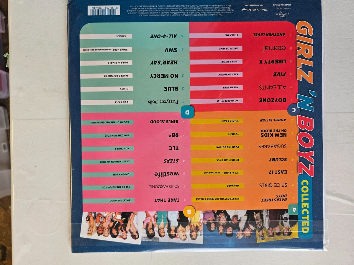 Girlz 'N Boyz Collected Limited Edition 2 x coloured LP Album vinyl record 2023