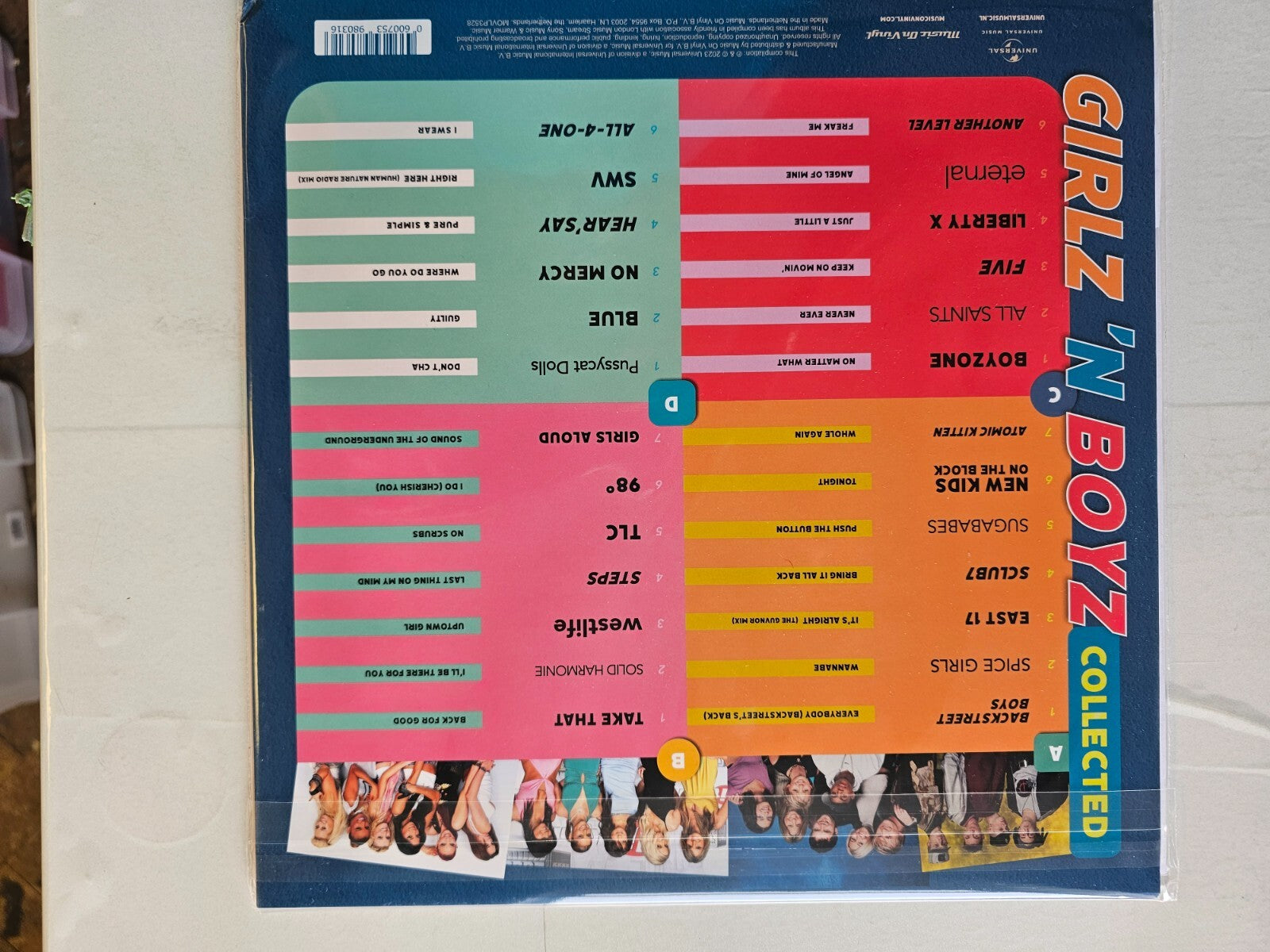 Girlz 'N Boyz Collected Limited Edition 2 x coloured LP Album vinyl record 2023
