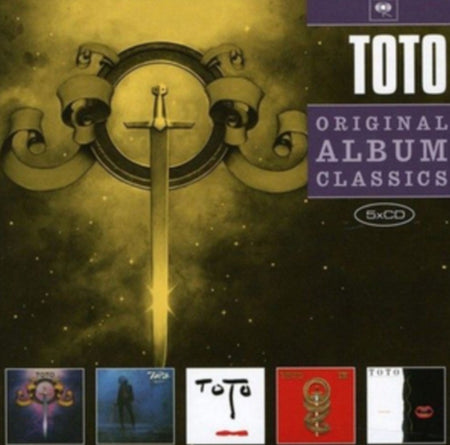 Toto Original Album Classics CD Boxset 5 Disc Set on Sony 2011 reissue 5 Albums