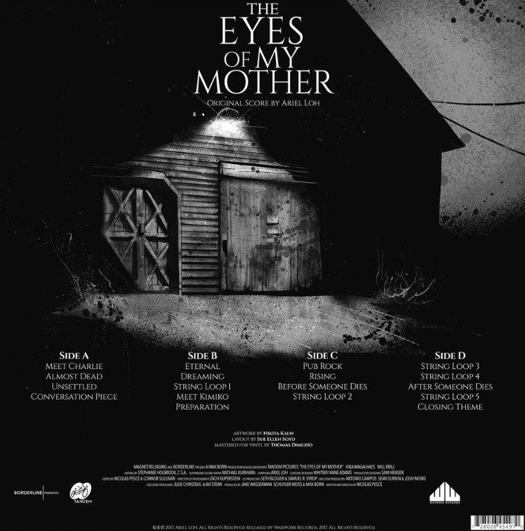 Ariel Loh The Eyes Of My Mother LP Album vinyl record 2018 black white swirl