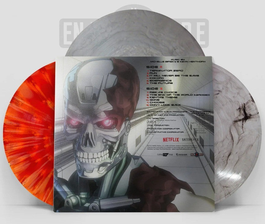 Michelle Birsky & Kevin Henthorn Terminator Zero LP Album Vinyl Record coloured