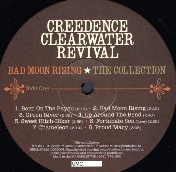 Creedence Clearwater Revival Bad Moon Rising The Collection Album vinyl record