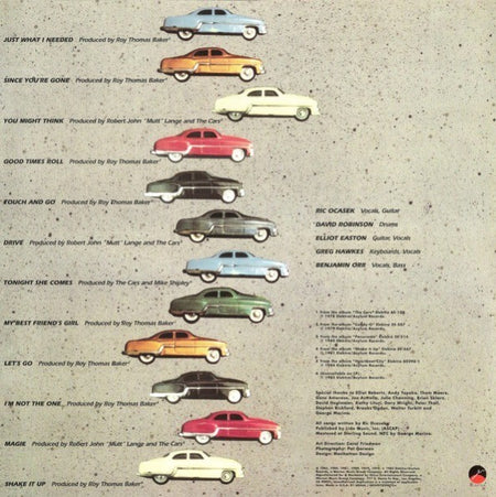 The Cars The Cars Greatest Hits LP Album vinyl record 2023 Compilation reissue