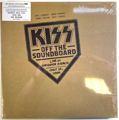 Kiss Off The Soundboard Live In Virginia Beach July 25 2004 3 x LP Vinyl record