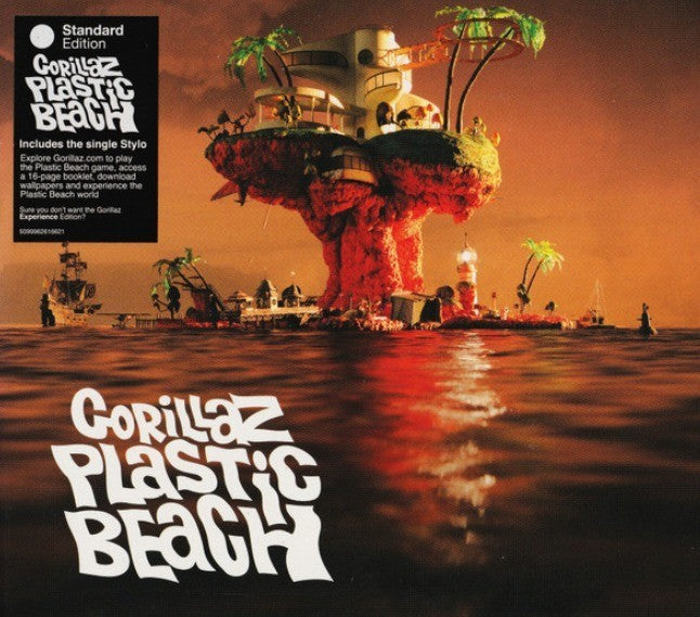 Gorillaz – Plastic Beach CD Album 2010 on Parlophone