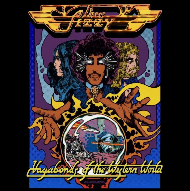 Thin Lizzy Vagabonds Of The Western World LP Album vinyl record limited yellow