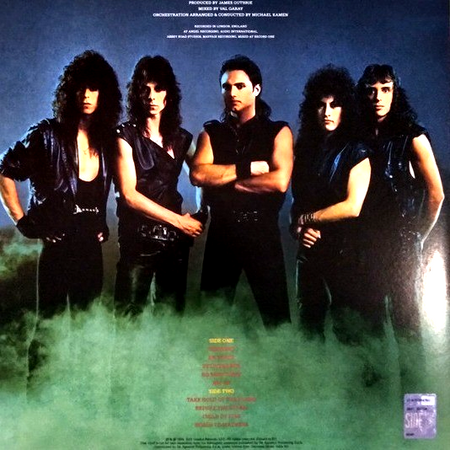 Queensryche The Warning LP Album vinyl record 2022 on Vertigo black reissue
