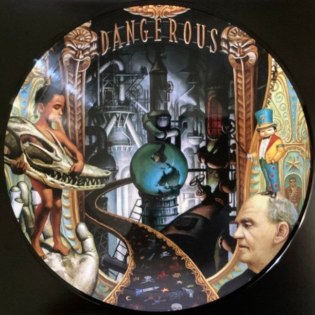 Michael Jackson Dangerous LP Album vinyl record 2018 picture disc on Epic LTD