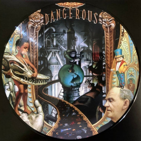 Michael Jackson Dangerous LP Album vinyl record 2018 picture disc on Epic LTD
