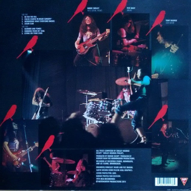 Budgie In For The Kill LP Album Vinyl Record remastered Noteworthy Productions