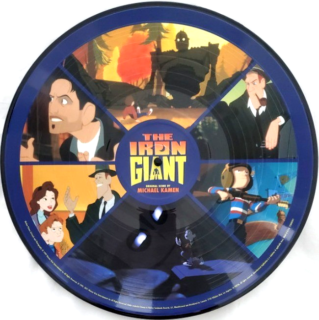 Michael Kamen The Iron Giant LP Album vinyl picture disc limited 2021 RSD Ed