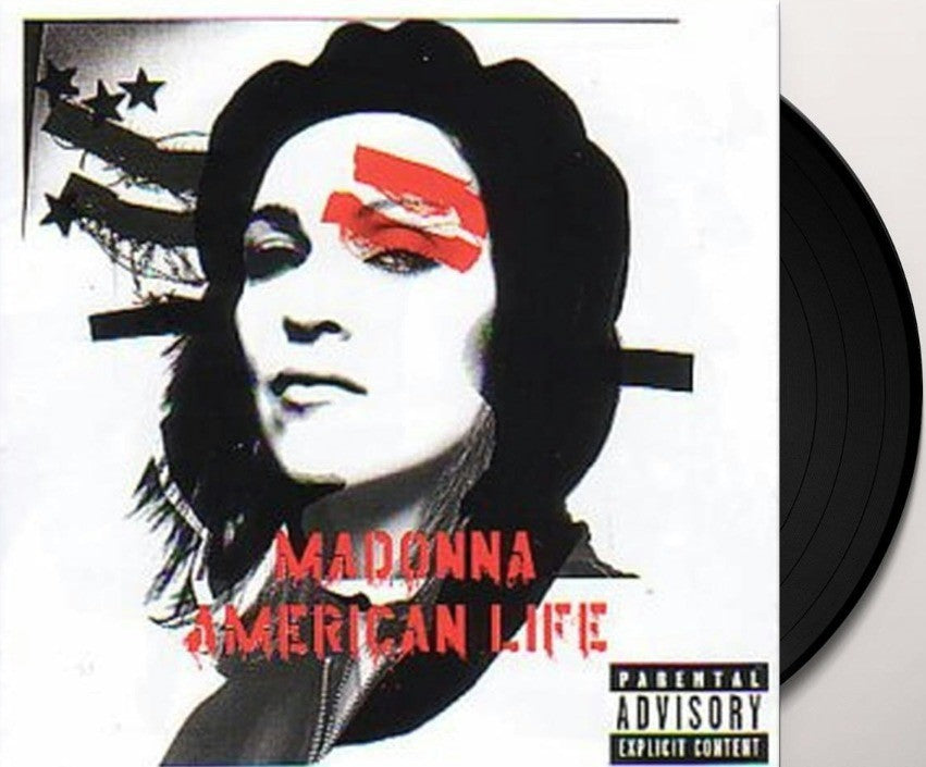 Madonna American Life LP Album vinyl record 2003 reissue on Maverick remastered