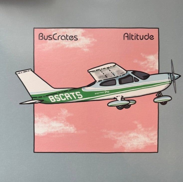 BusCrates Altitude 12" EP Vinyl Record on Bastard Jazz 2025 US Import Black